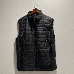 Patagonia Nano Puff Vest Men’s Medium Black ✨